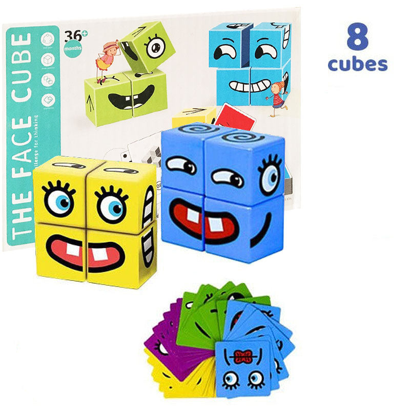 Emoji Expressions Matching Cube Game