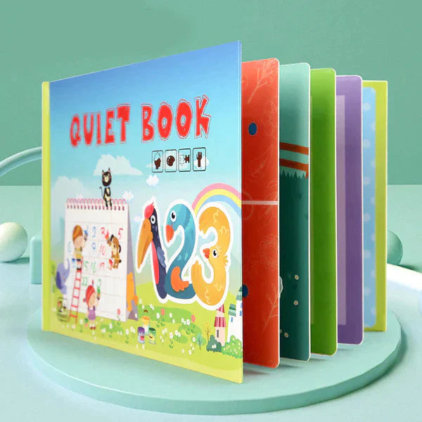 Montessori Quiet Busy Book for Kids | Premium Quality