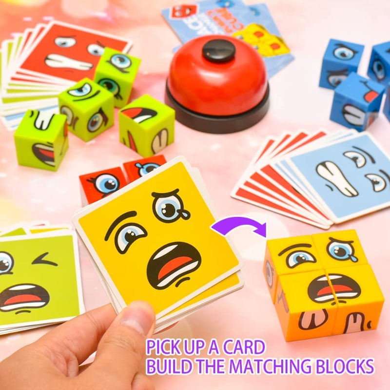 Emoji Expressions Matching Cube Game