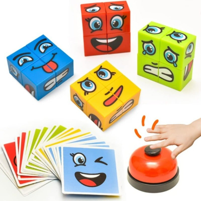 Emoji Expressions Matching Cube Game