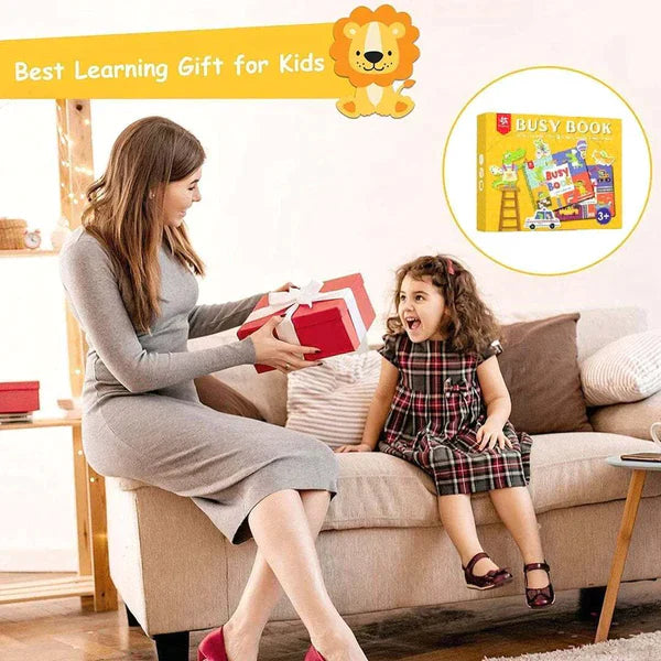 Montessori Quiet Busy Book for Kids | Premium Quality