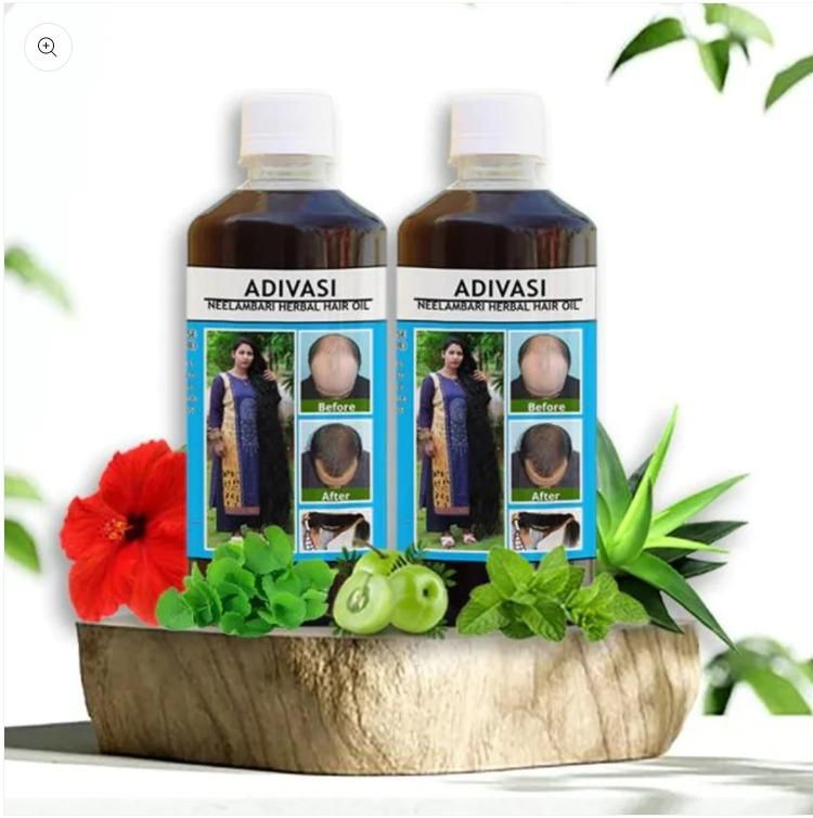 Neelambari Adivasi Herbal Hair Oil ( Buy 1 Get 1 Free)