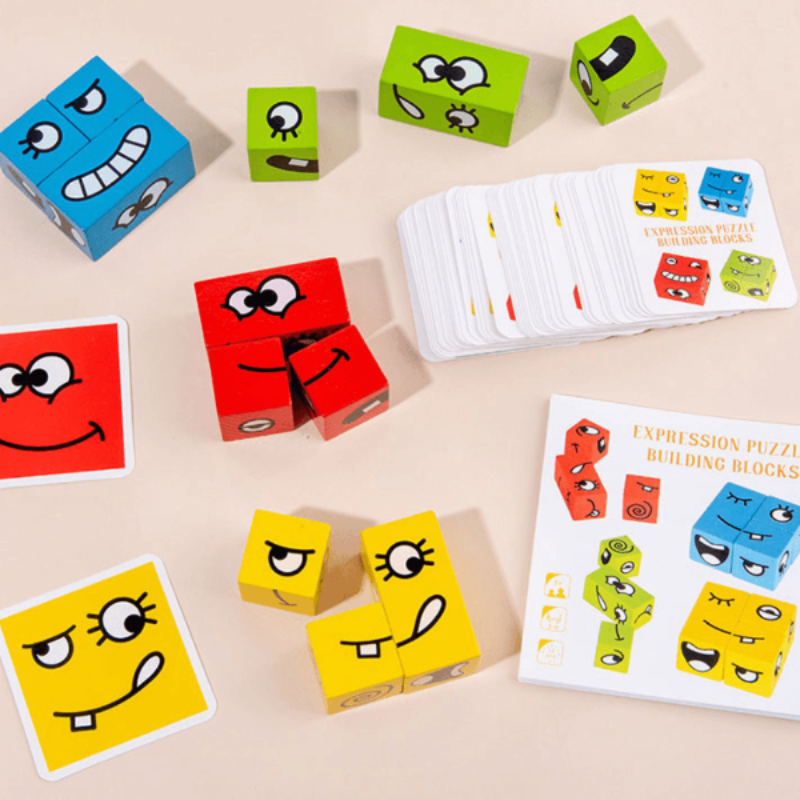 Emoji Expressions Matching Cube Game